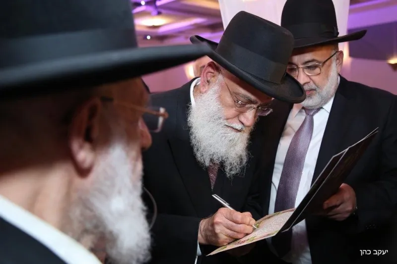 חתונת נכד נשיא המועצת צילום יעקב כהן (12)