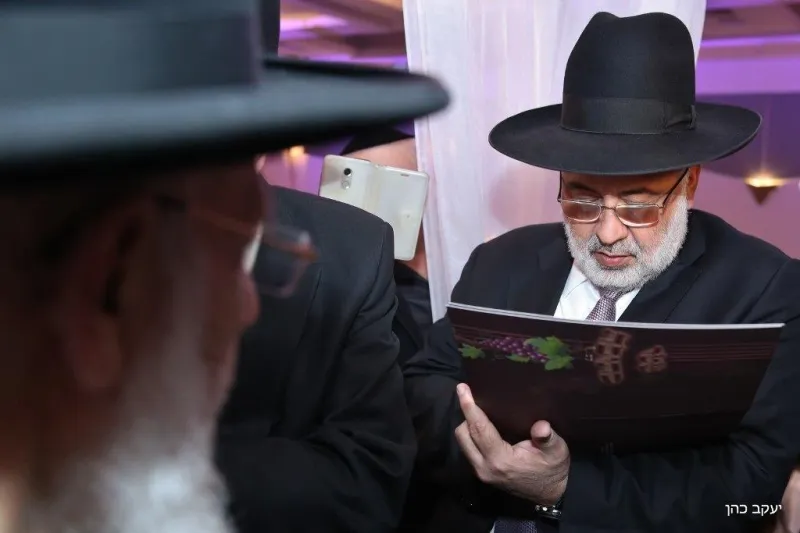 חתונת נכד נשיא המועצת צילום יעקב כהן (11)