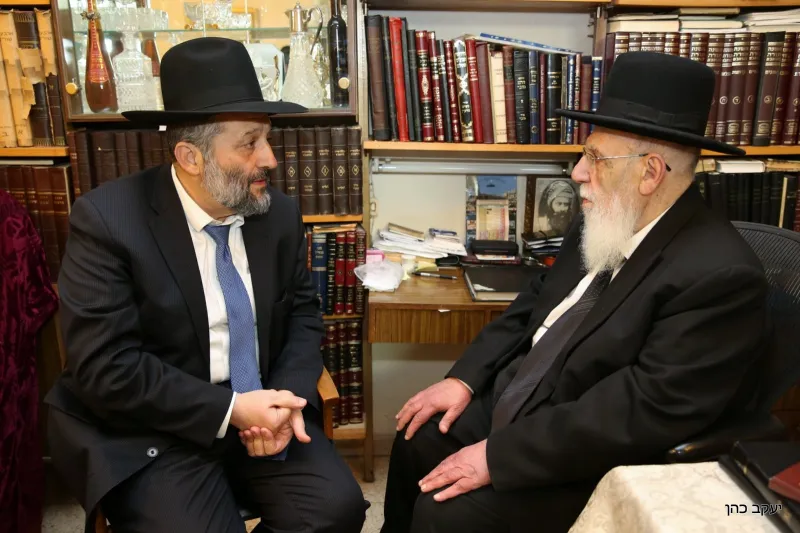 אריה דרעי וחכם שלום הכהן