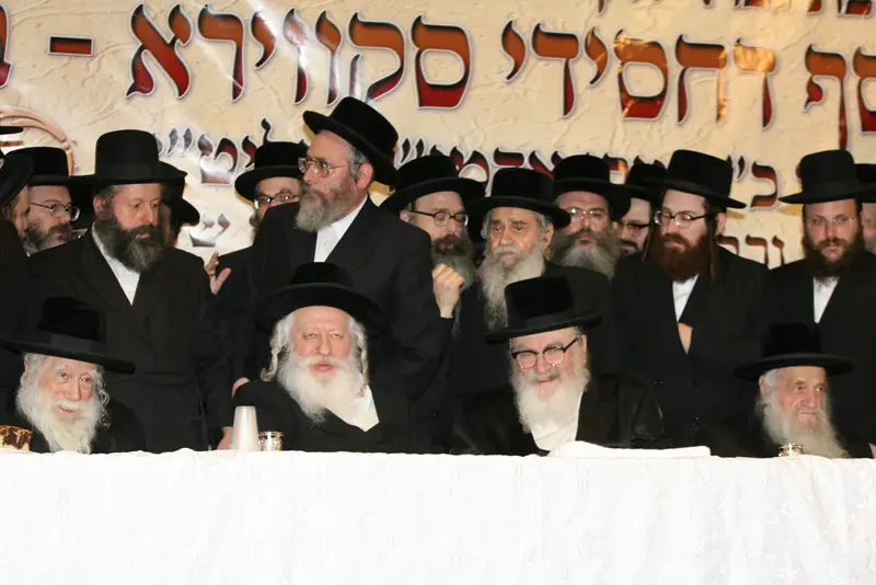 ביקור קודם של האדמור מסקווירא בארץ 1