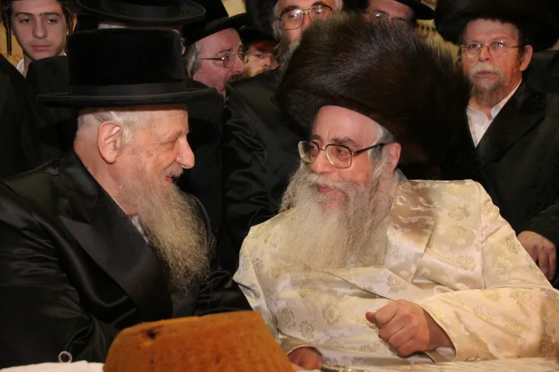 בשמחת בית צאנז תשע
