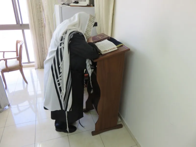 בתפילת שחרית