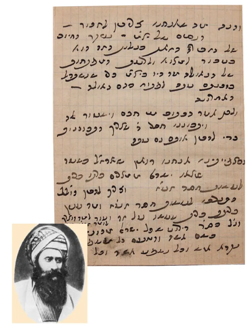 דפים בכתב יד קודשו של ריש גלותא דבבל מרן הבן איש חי (1)