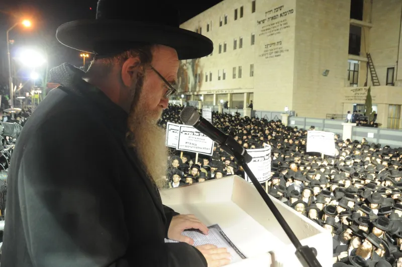 הפגנה נגד הגיוס העדה החרדית (11)