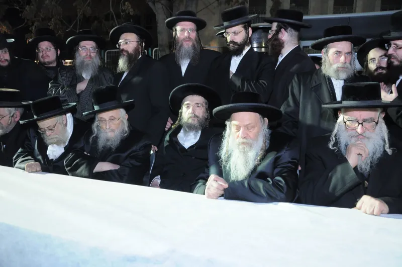 הפגנה נגד הגיוס העדה החרדית (12)