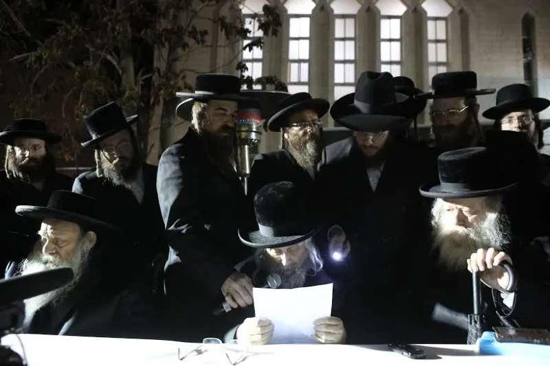הפגנה נגד הגיוס העדה החרדית (3)