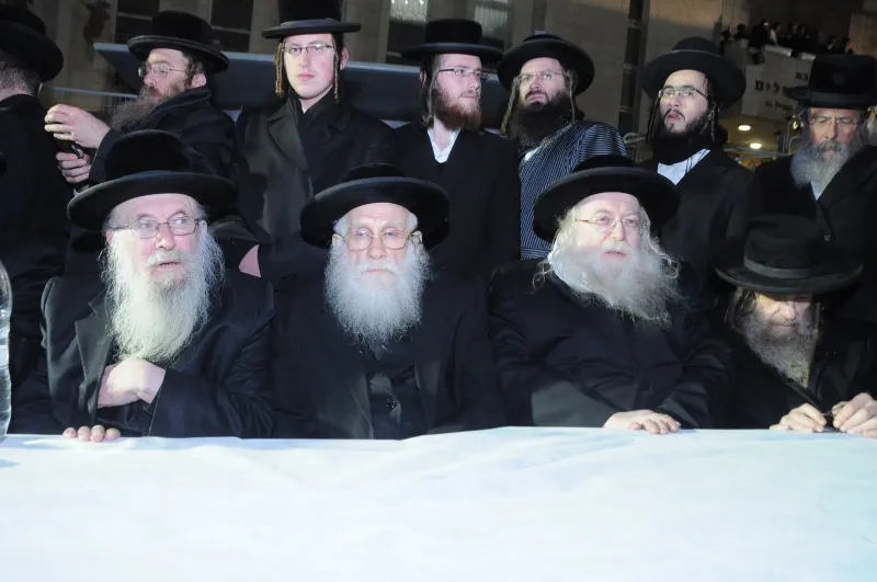 הפגנה נגד הגיוס העדה החרדית (6)