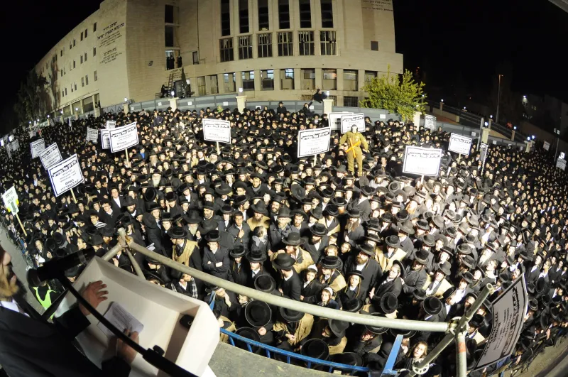 הפגנה נגד הגיוס (23)
