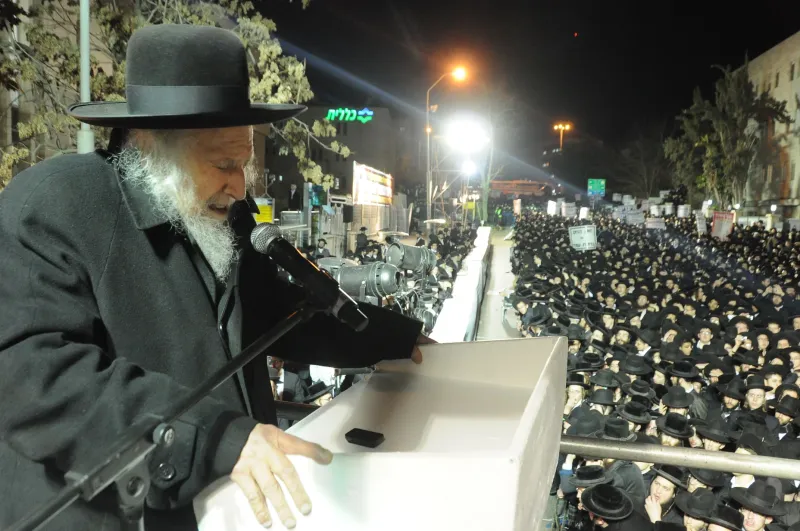 הפגנה נגד הגיוס (5)