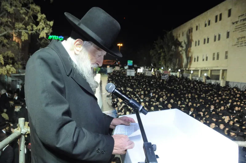 הפגנה נגד הגיוס (7)