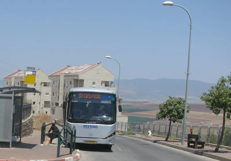 הקו החדש לקריית צאנז בפעולה