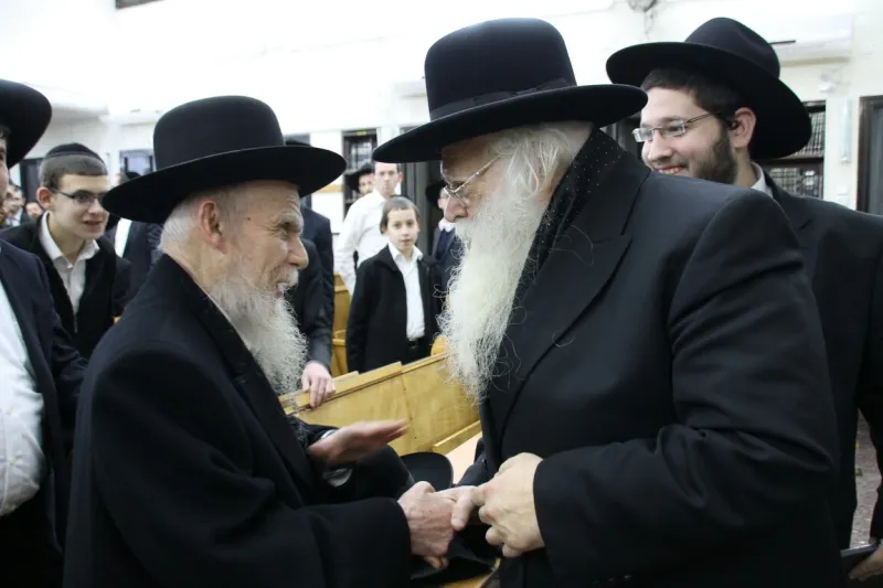 הרבנים בורשטיין ואידלשטיין בעריש פילמר (2)