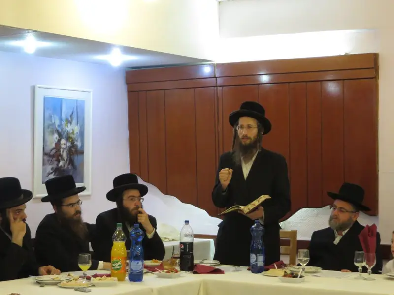 הרה''ג ר' חיים רפאל אייזנבאך - נואם
