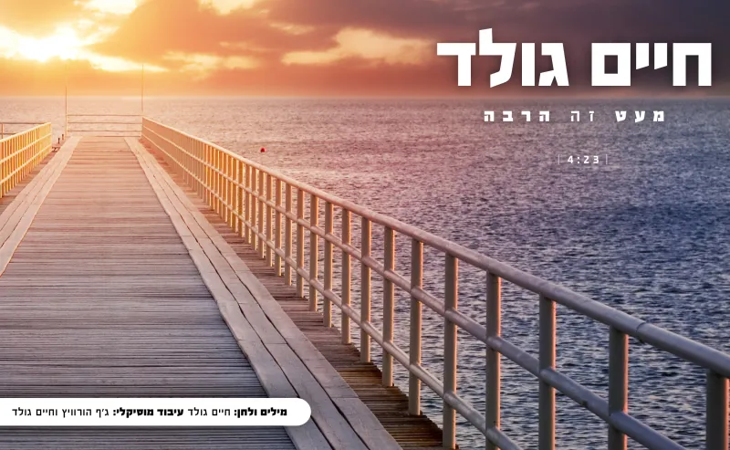 חיים גולד מעט זה הרבה - הפרונט
