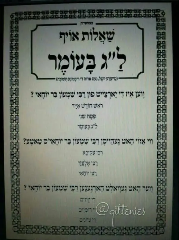 סאטמר ציונים רשב''י