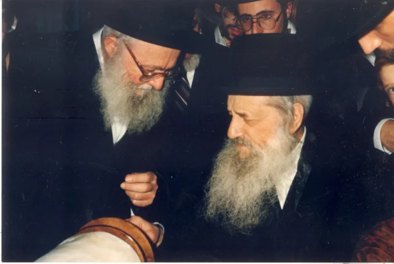 עם הגרב''צ פלמן זצ''ל