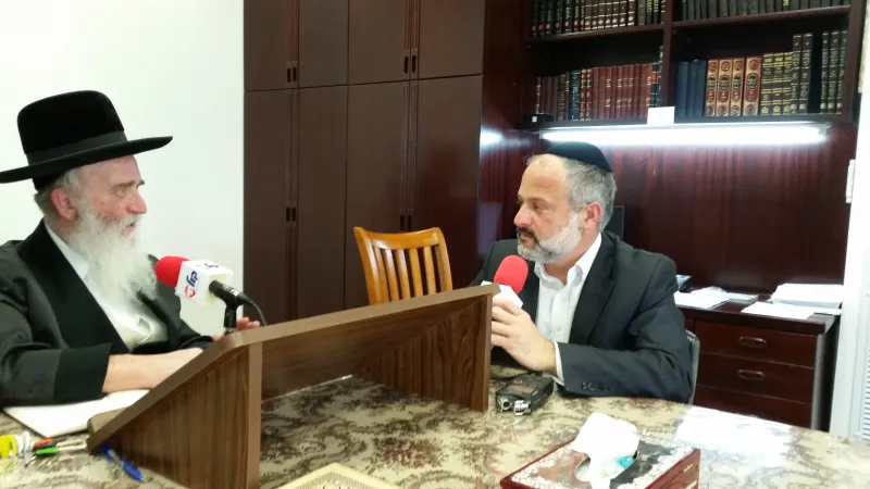 רבי בן ציון ואזנר בצלאל קאהן (2)