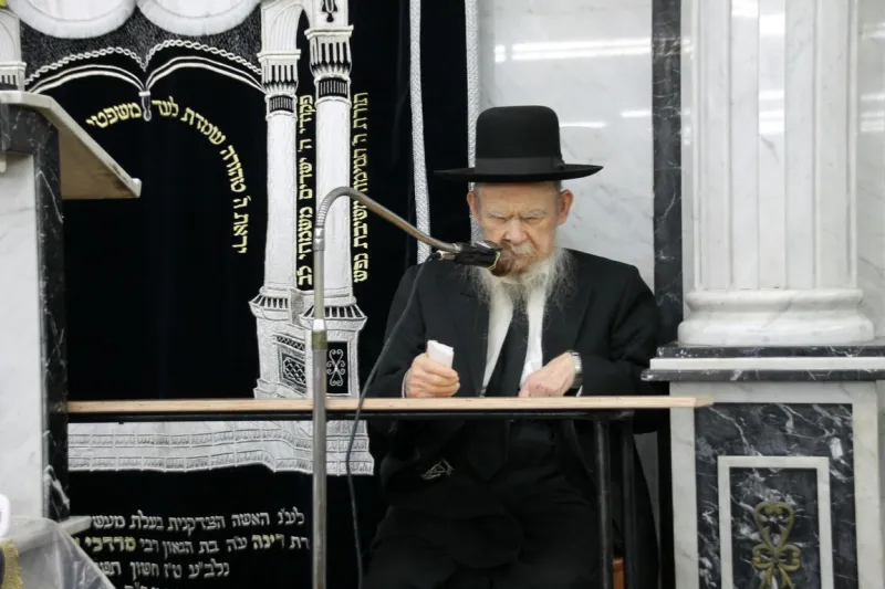 רבי גרשון אידלשטיין בעריש פילמר (2)