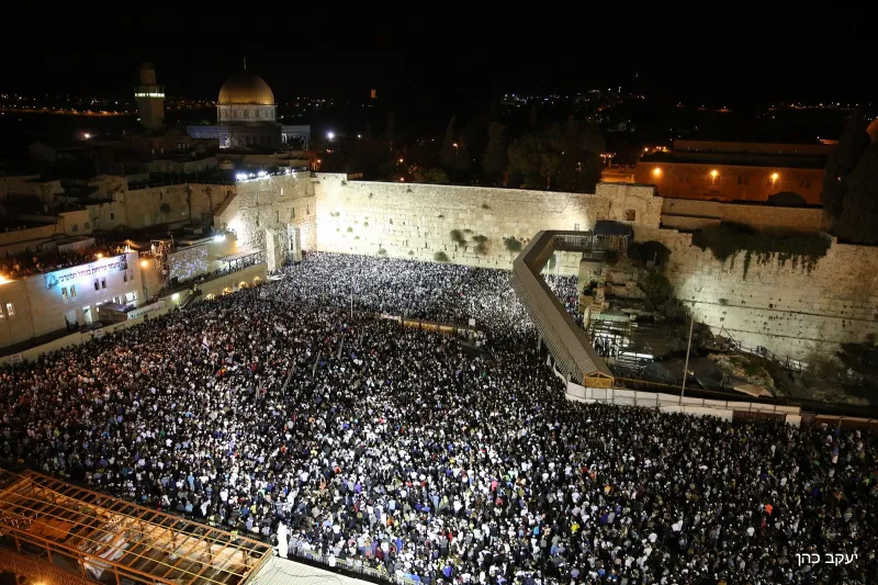 הכותל, סליחות צילום: יעקב כהן