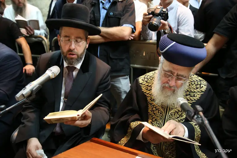 הכותל, סליחות צילום: יעקב כהן