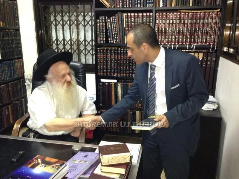 עם מנכ''ל משרד הבריאות רוני גמזו