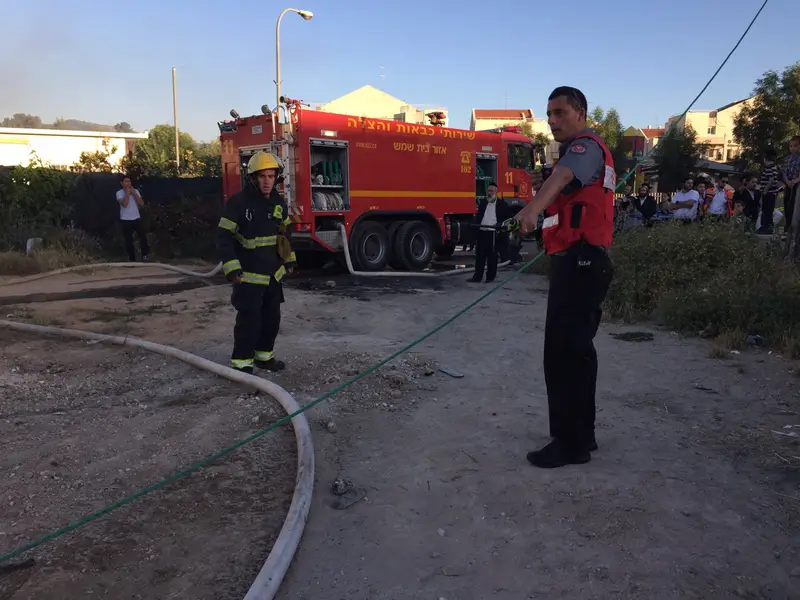 שריפה כיבוי אש