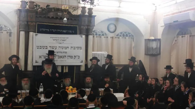 ט''ו בשבט גאב''ד העדה החרדית
