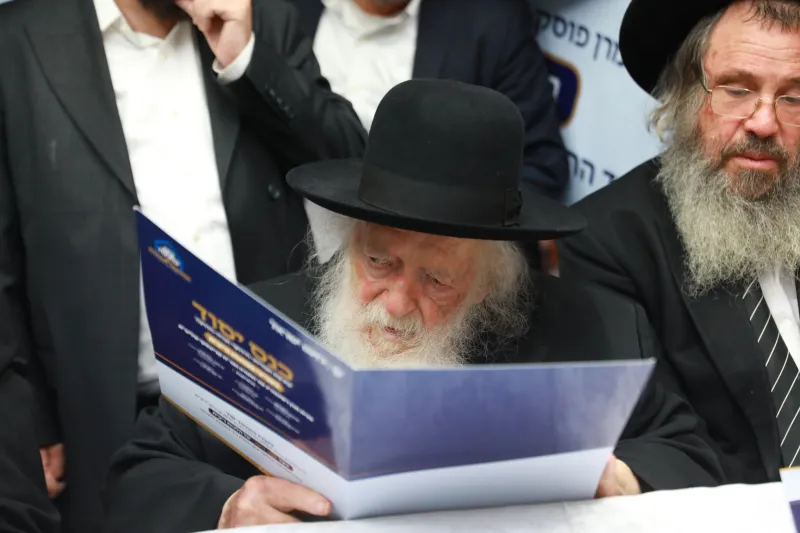 מרן שר התורה הגרח קניבסקי מעיין תוכנית הפרויקט