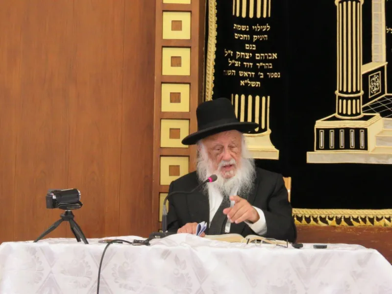 1הגרב''ד פוברסקי בהספד בישיבה
