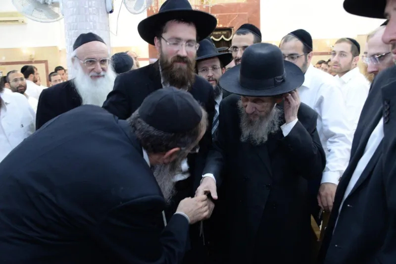 17עם ראש הכולל הגר''נ לובאן