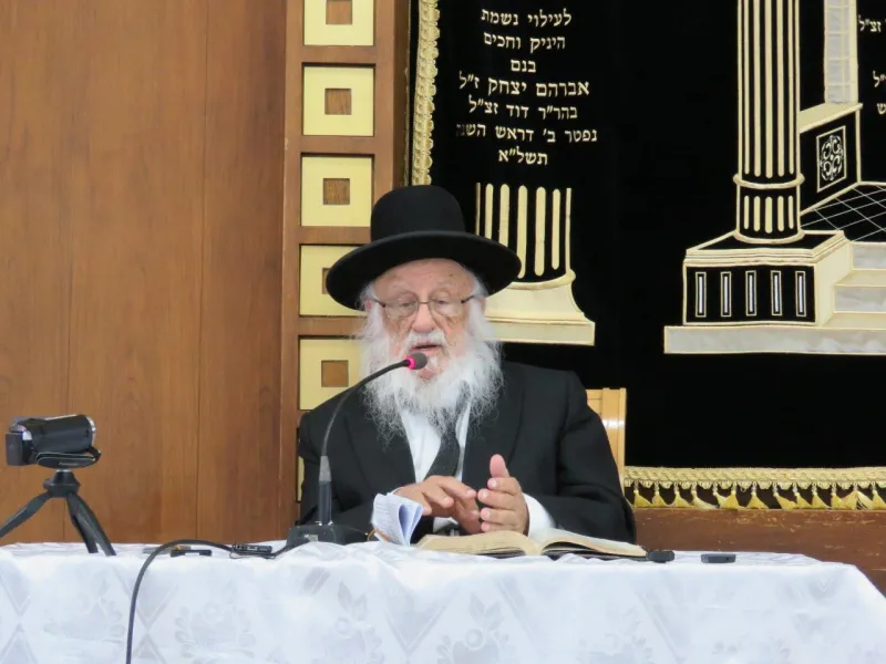 2הגרב''ד פוברסקי בהספד בישיבה