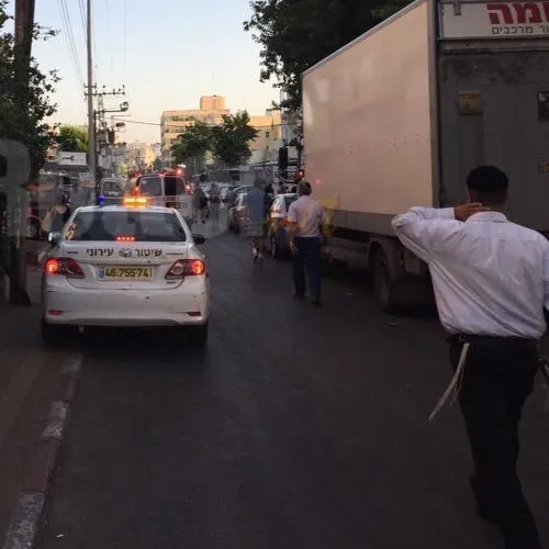 זירת הפיגוע בנתניה