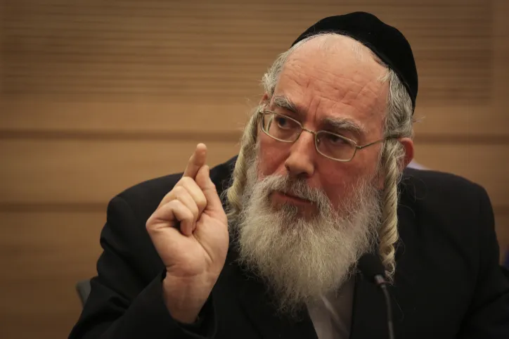 ח"כ ישראל אייכלר. התריע שוב ושוב