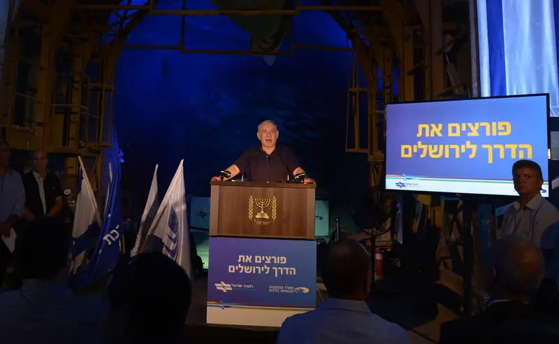 כץ נתניהו מנהרה רכבת