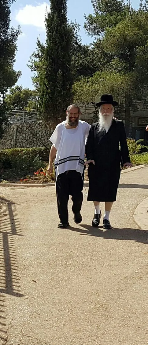 הרב גרוסמן והרב אהרונוב