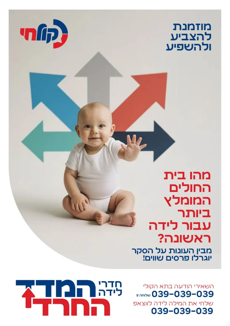 המדד החרדי חדרי לידה
