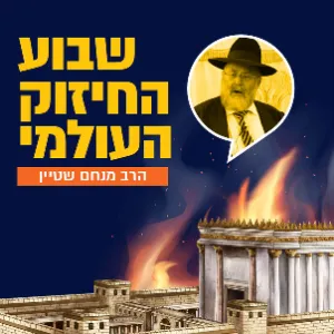 הרב מנחם שטיין - יום שלישי