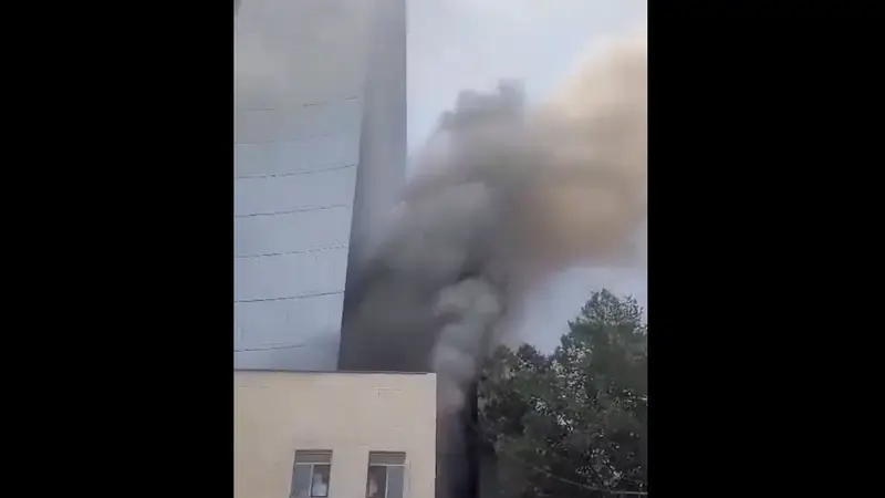שרפה מסתורית בטהרן: להבות סמוך למלון מפואר