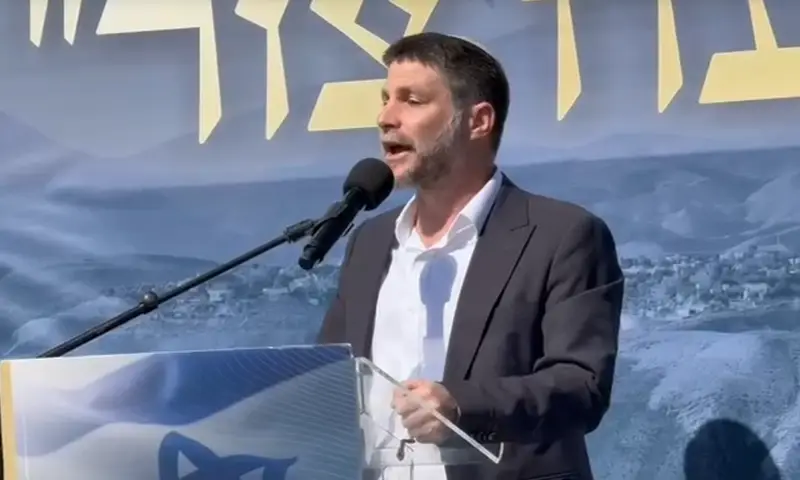 סמוטריץ' הצהיר: "זו הרגל המדינית שלנו"