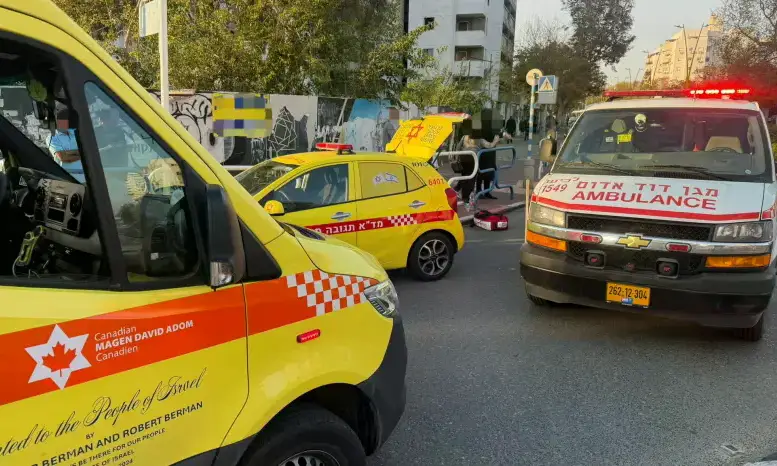 פונה בניידת טיפול נמרץ: ילד בן 7 נפגע מרכב