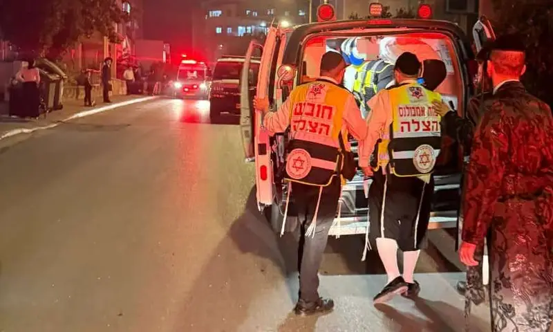 בני ברק: בן 3 נחנק מאזיקון ופונה לבית חולים