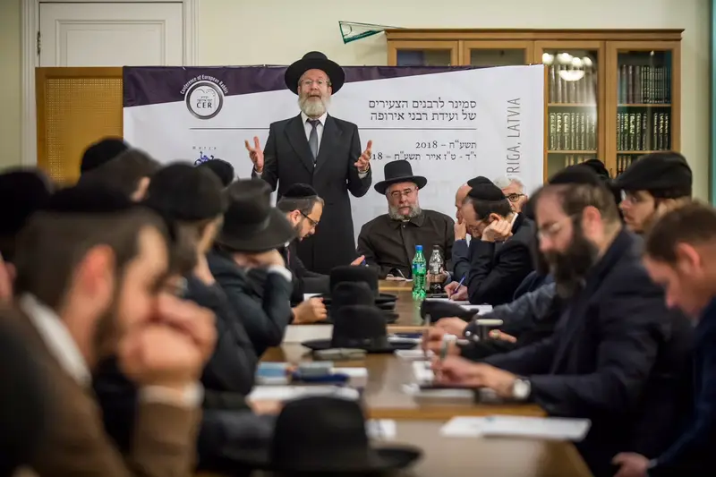 ועידת רבני אירופה בריגה היום הראשון צילום אלי איטקין (16)