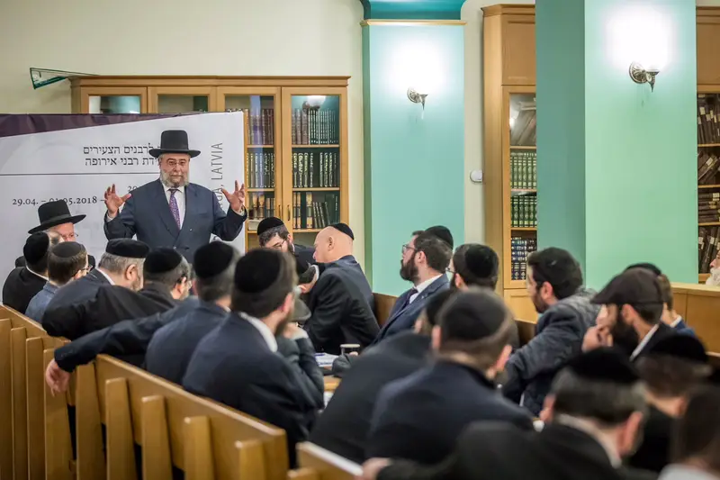 ועידת רבני אירופה בריגה היום הראשון צילום אלי איטקין (23)