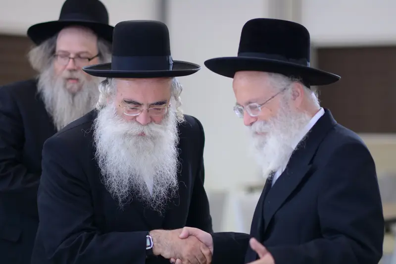 הרב שמאו לדד גרוס הרב משה יאדלר