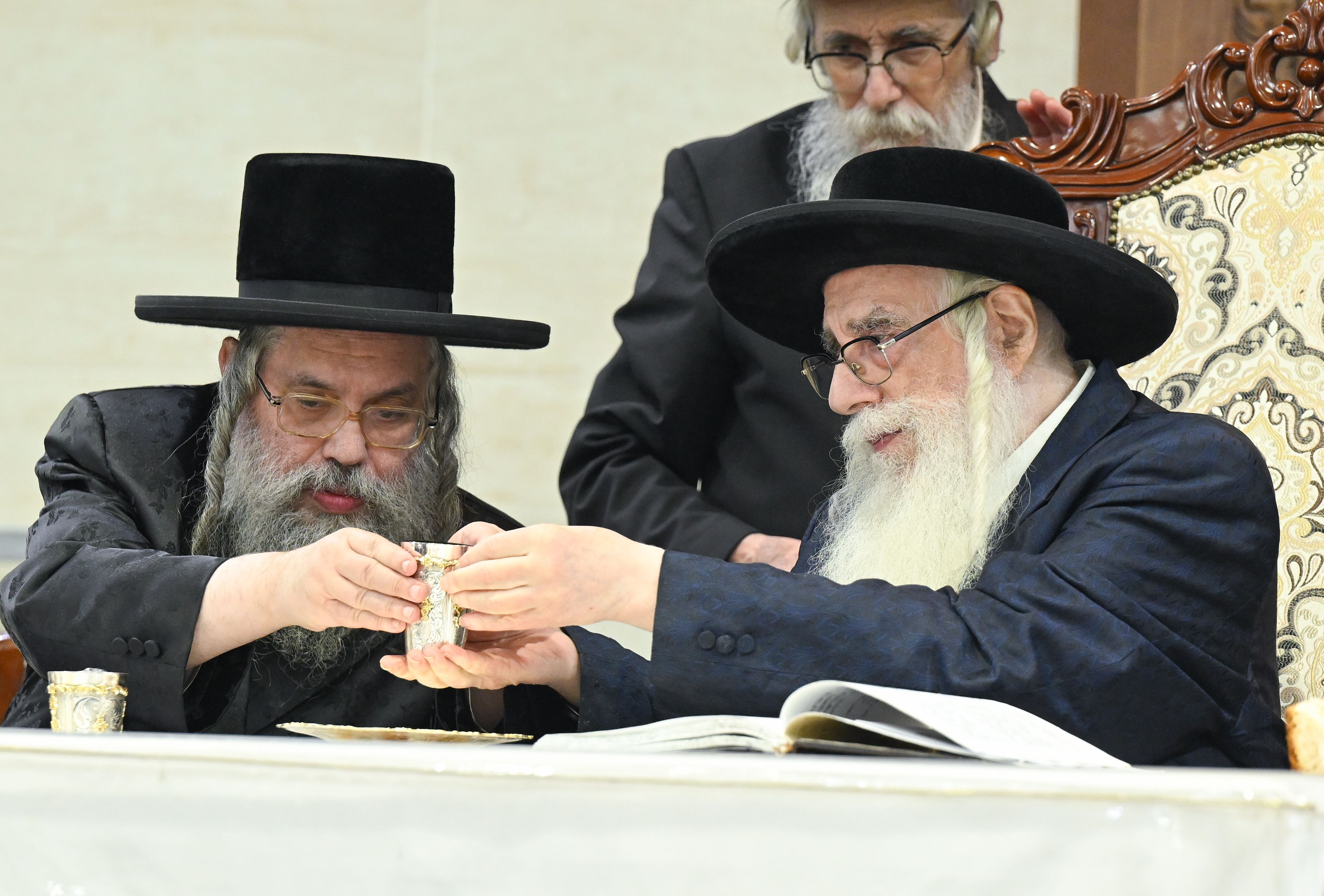 חמשה עשר בשבט בחצר הקודש צאנז (14) חמשה עשר בשבט בחצר הקודש צאנז (14)