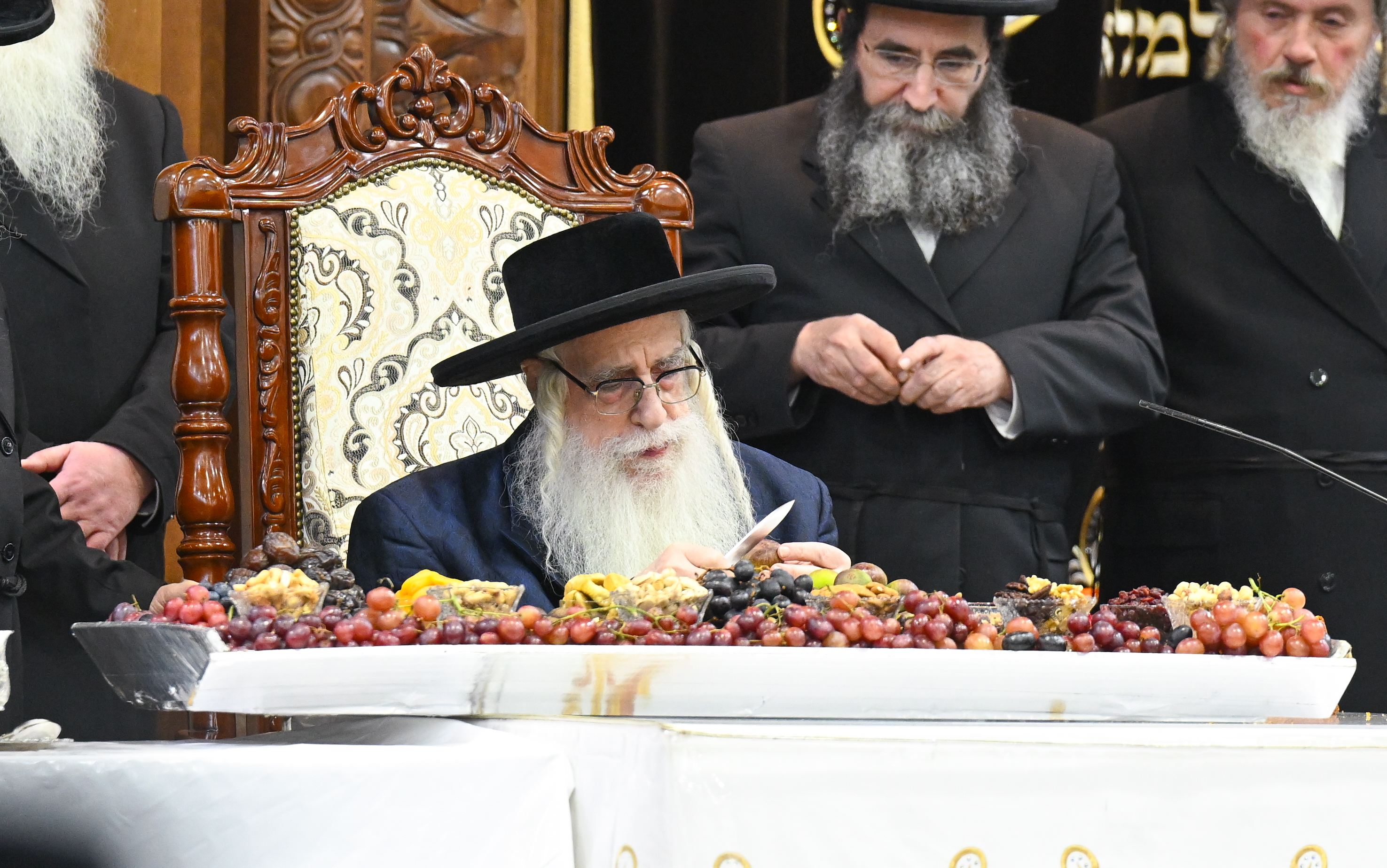 חמשה עשר בשבט בחצר הקודש צאנז (6) חמשה עשר בשבט בחצר הקודש צאנז (6)