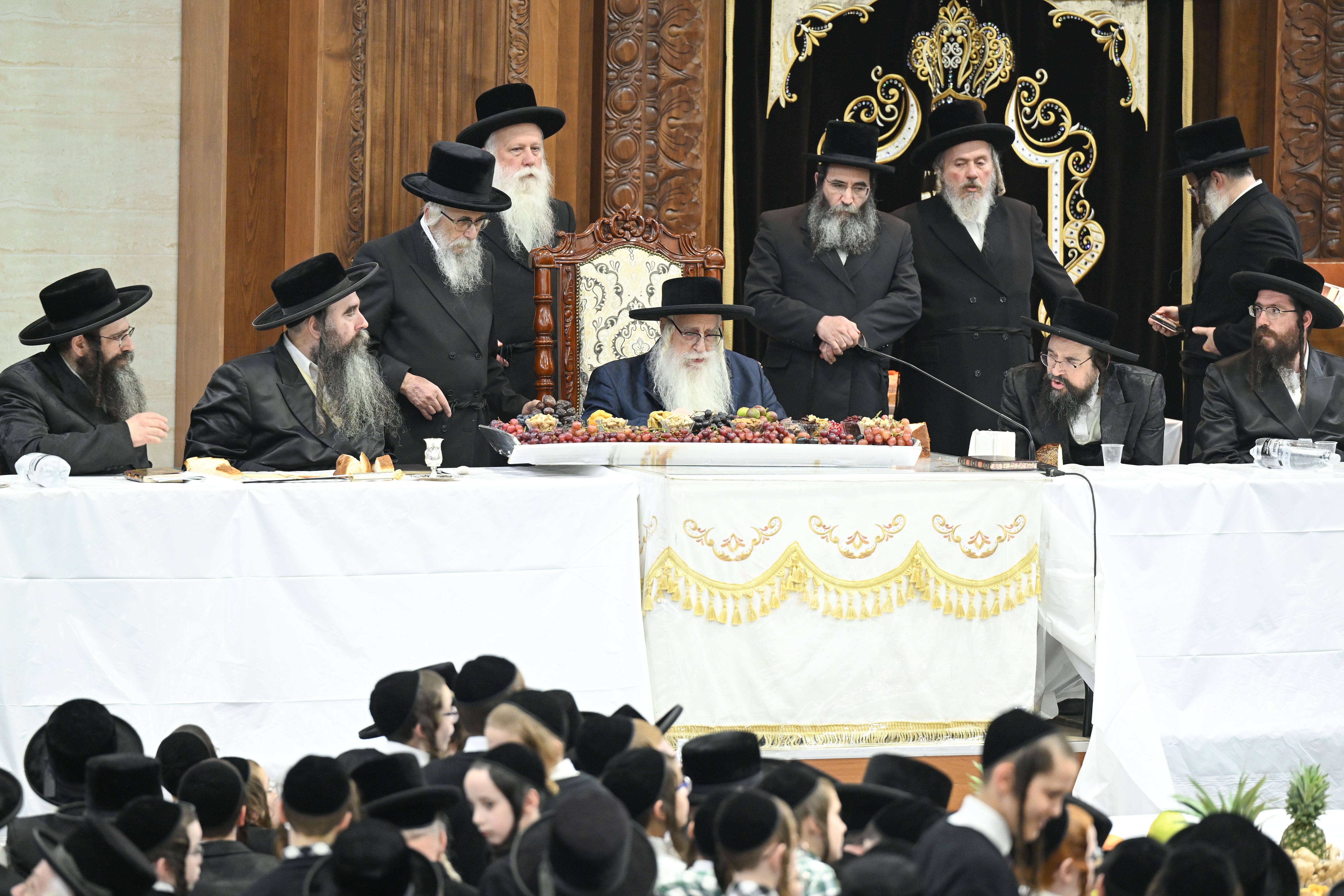 חמשה עשר בשבט בחצר הקודש צאנז (8) חמשה עשר בשבט בחצר הקודש צאנז (8)