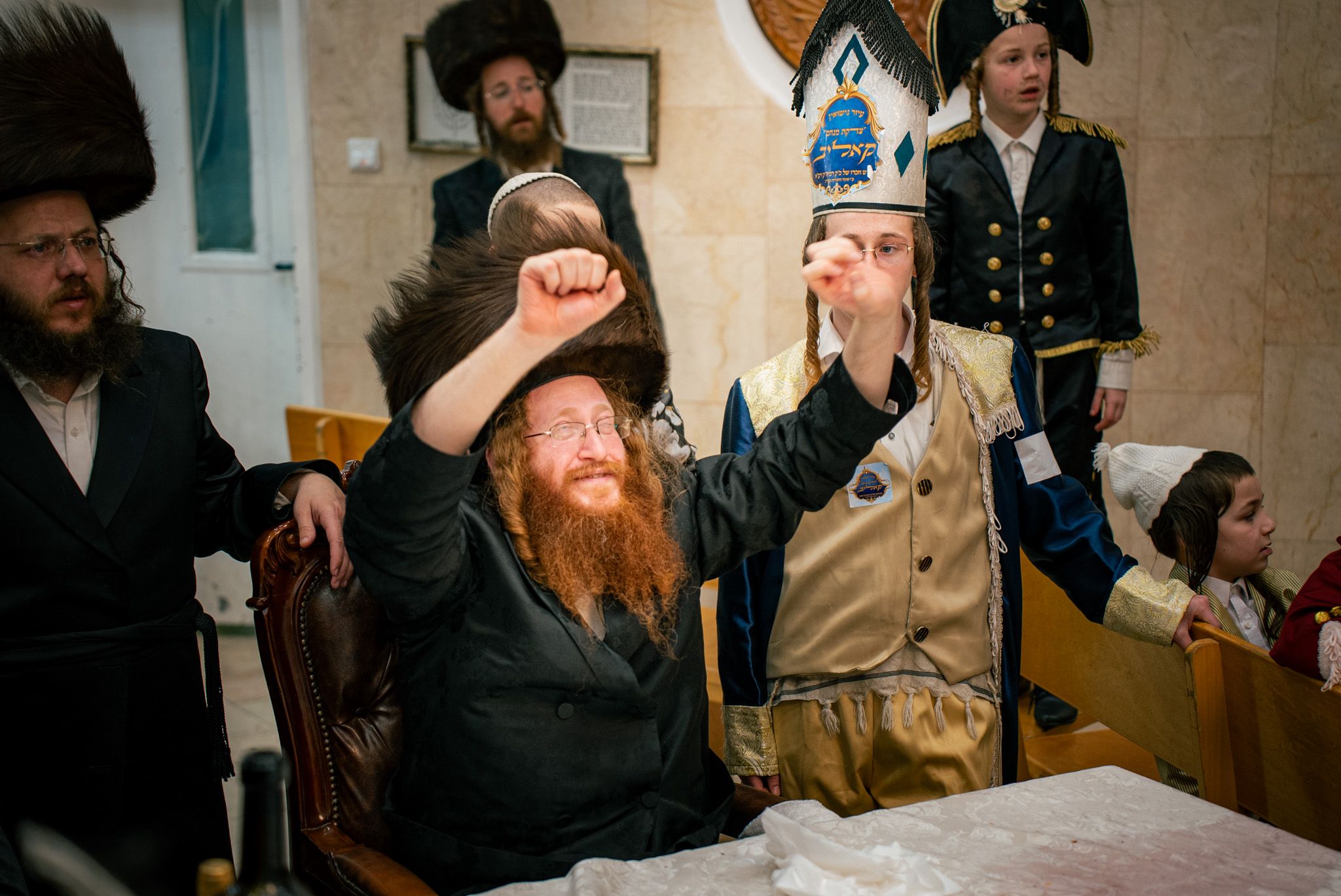 פורים תשפ''ו בחצר הקודש קאליב (11) פורים תשפ''ו בחצר הקודש קאליב (11)