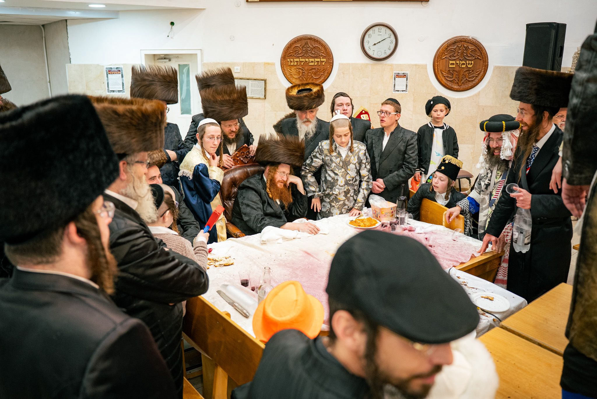 פורים תשפ''ו בחצר הקודש קאליב (12) פורים תשפ''ו בחצר הקודש קאליב (12)